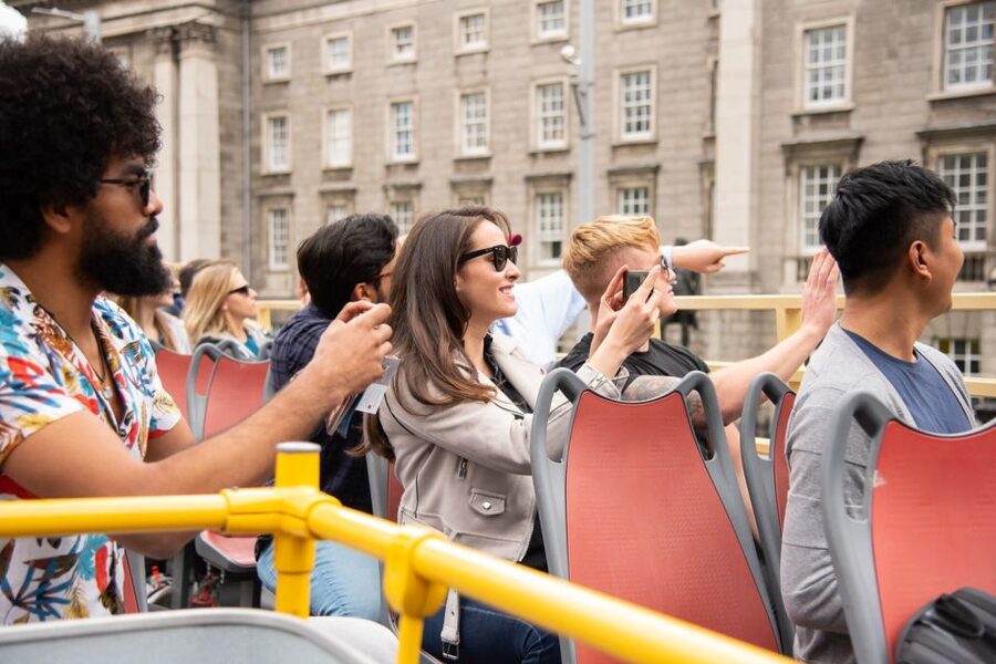 Dublin: Big Bus Hop-On, Hop-Off Tour with Live Guide - Georgian Dublin around Merrion Square