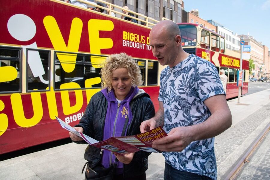Dublin: Big Bus Hop-On, Hop-Off Tour with Live Guide - The return through the city