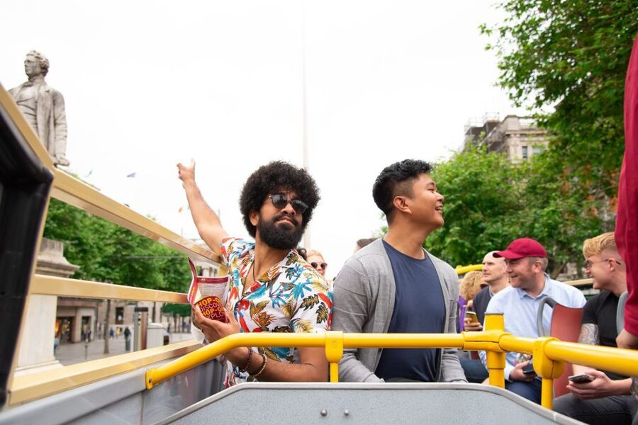 Dublin: Big Bus Hop-On, Hop-Off Tour with Live Guide - Upper O’Connell Street to Trinity College