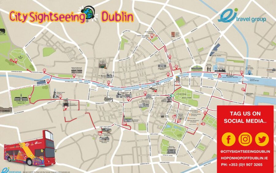 Dublin: City Sightseeing Hop-On Hop-Off Bus Tour - A useful first ride through Dublin