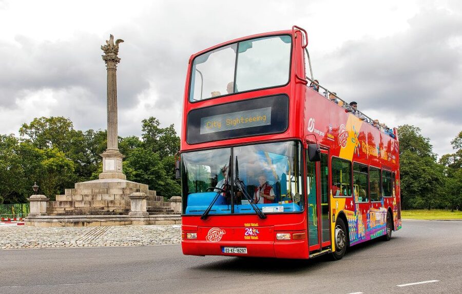 Dublin: City Sightseeing Hop-On Hop-Off Bus Tour - Phoenix Park gives the bus room to breathe