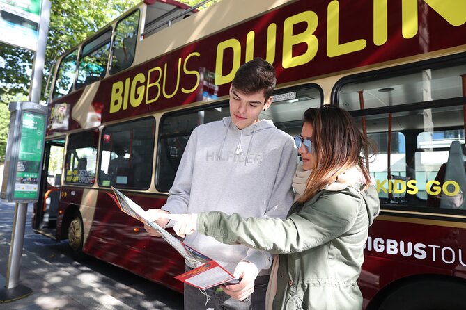 Dublin Shore Excursion, Live Guided Open-top, Hop-on Hop-off Sightseeing Tour - O’Connell Street and Dublin’s northern center