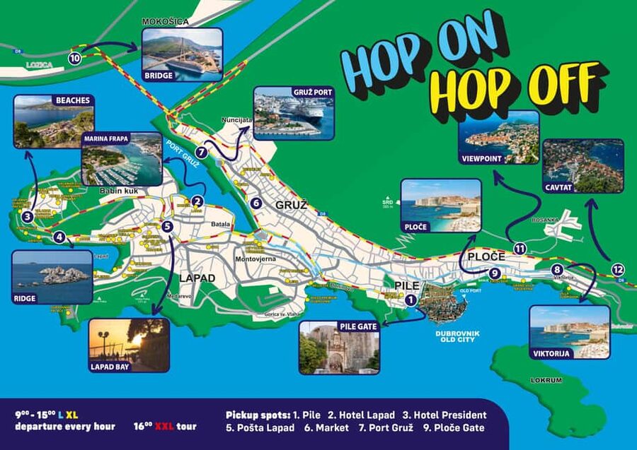 Dubrovnik: City Hop On Hop Off Bus with 3 Tour Options - Booking advice and simple preparation