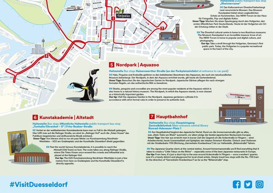 Düsseldorf: 24-Hour Hop-On Hop-Off Ticket - Key points to know before boarding