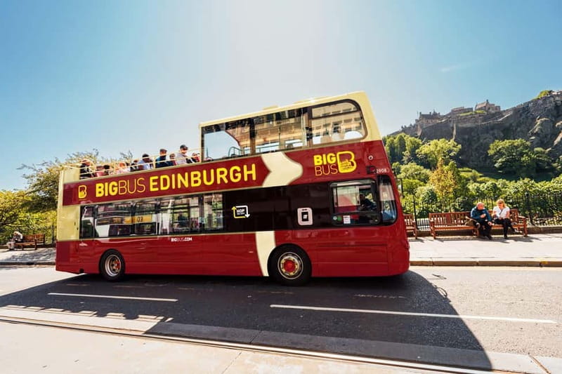 Edinburgh: Big Bus Hop-On, Hop-Off Tour by Open-Top Bus - Start at Waterloo Place and get your bearings