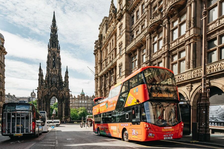 Edinburgh: City Sightseeing Hop-On Hop-Off Bus Tour - National Museum of Scotland and Chambers Street