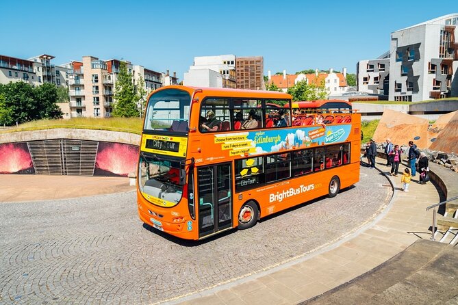 Edinburgh Hop-On Hop-Off Britannia Tour - St Andrew Square gives you a second central stop
