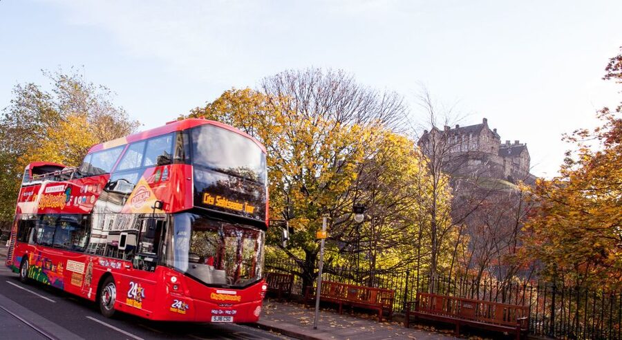 Edinburgh: Hop-On Hop-Off Bus Pass with 3 City Tours - Key points at a glance