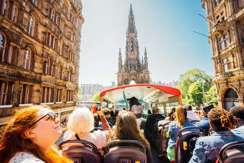 Edinburgh: Hop-On, Hop-Off Bus Tour City & Britannia Combo - Key points to know before you board