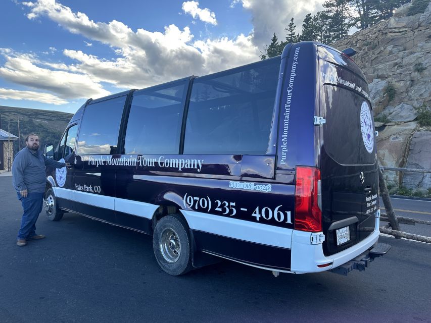 Estes Park: Rocky Mountain National Park Glass-Top Bus Tour - From Estes Park to the park entrance