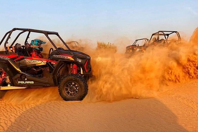 Evening Desert Safari Dubai with BBQ Dinner (Pick Up By Bus) - The Bedouin-style camp after dark