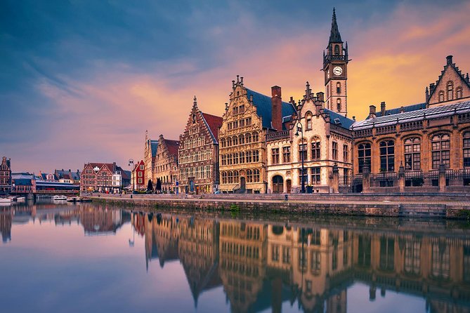 Excursion to Antwerp and Ghent by bus from Brussels with stop at the Atomium - Ghent’s medieval center rewards the walking tour