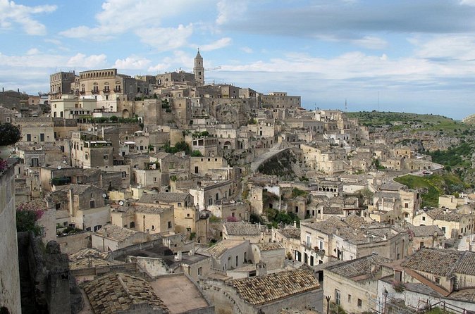 FAST TO MATERA: Guided Tour with bus, from Bari - What the $66.54 price really covers