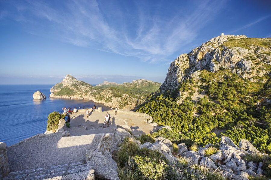 Formentor: Xperience Bus and Boat Tour from the North - Es Colomer, the high point of the day