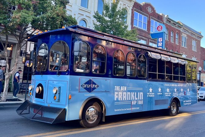 Franklin Hop-On Hop-Off Sightseeing Tour with Live Narration - Why this Franklin trolley makes sense