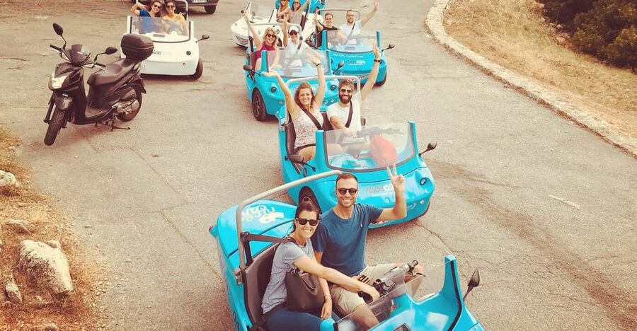 French Riviera Guided Tour by Exclusive Open Top Car - Mont Alban and the high views above Nice