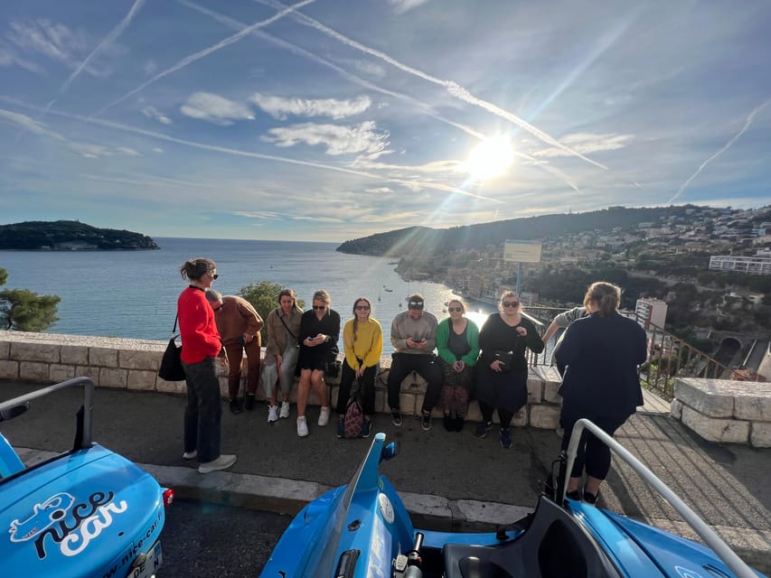 French Riviera Guided Tour by Exclusive Open Top Car - Returning through Nice Harbor