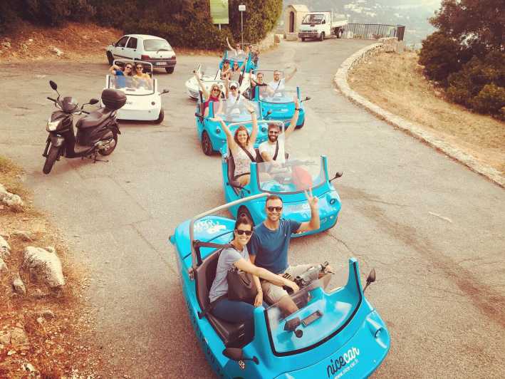 French Riviera Guided Tour by Exclusive Open Top Car - Leaving Nice with the wind in your face
