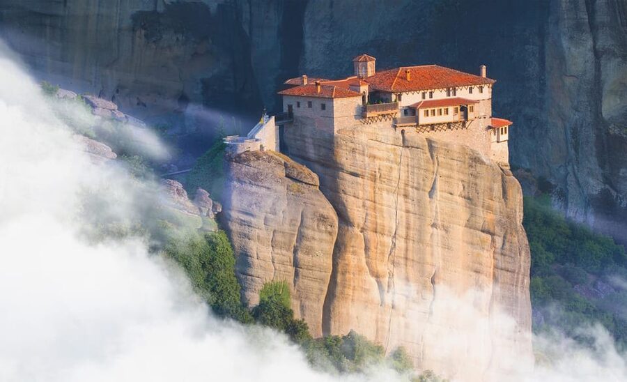 From Athens: Meteora Full-Day Trip with Guide on Luxury Bus - Starting at Halandri instead of central Athens