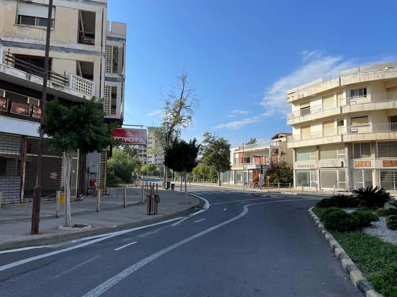 From Aya Napa/Protaras: Varosha Ghost Town Tour on a Red Bus - Bikes, scooters, and golf carts can change the visit