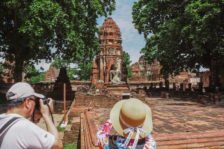 From Bangkok: Ayutthaya Day Tour by Bus with River Cruise - Wat Lokayasutharam and the 42-meter Buddha