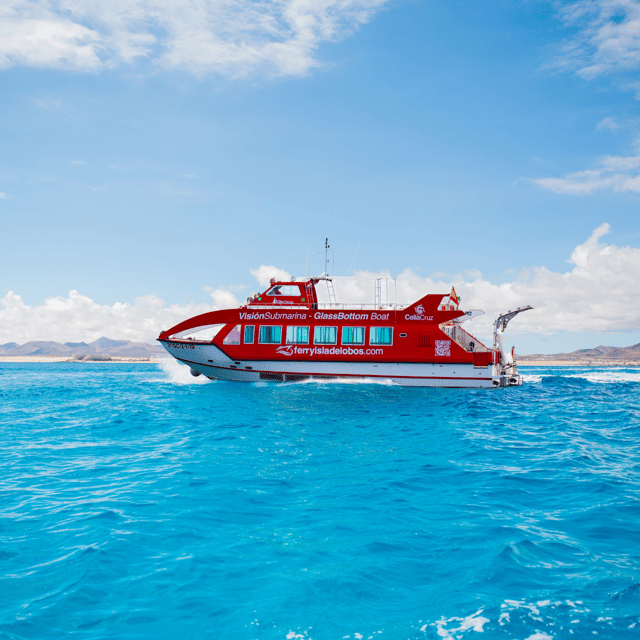 From Caleta de Fuste: Return Bus and Ferry to Lobos Island - The 15-minute ferry to Lobos