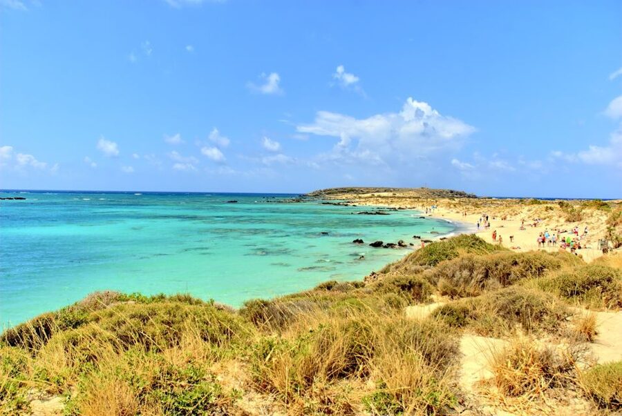 From Chania Area: Day Trip to Elafonisi Island by Bus - The long road through Topolia and the White Mountains