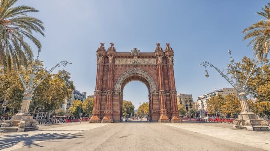 From Costa Brava: Barcelona and Antoni Gaudí's Work Bus Tour - Montjuïc and the Mirador de l’Alcalde views
