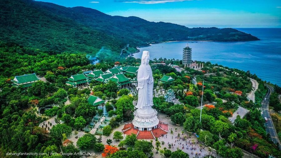 From Danang: Da Nang Sightseeing Bus City Tour - Lunch at 12:45, with the bill separate