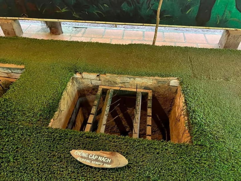 From HCM: Cu Chi Tunnels Half-Day Tour by Speedboat or Bus - Finding the concealed entrance