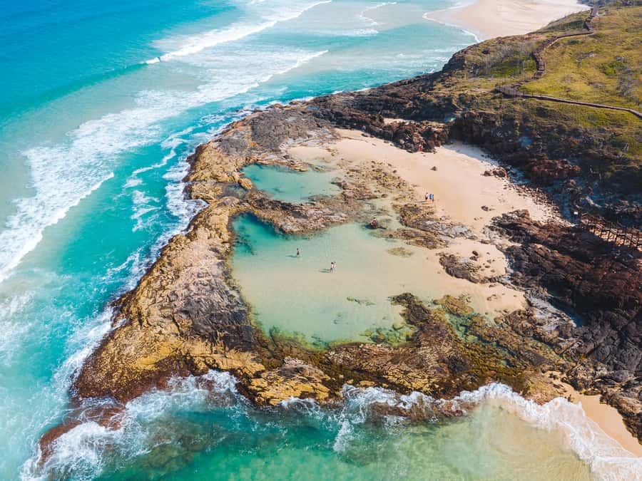From Hervey Bay: K'gari, Fraser Island Two-Day Coach Tour - Hammertone Sandblow and Lake Wabby