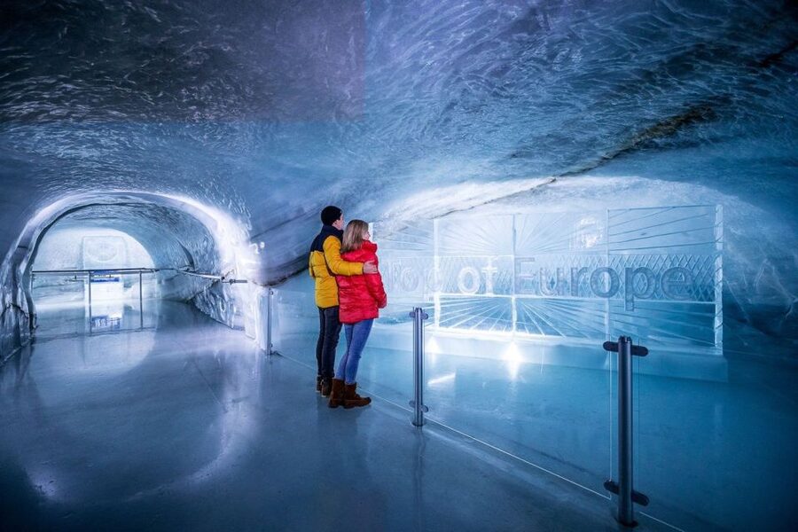 From Interlaken: Guided Tour to Jungfraujoch - Top of Europe - The cable car from Grindelwald to the Eiger Glacier
