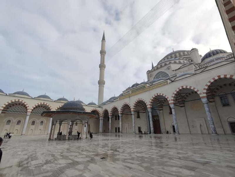 From Istanbul: Guided Europe and Asia Tour by Bus and Boat - Camlica Hill and Istanbul’s largest mosque