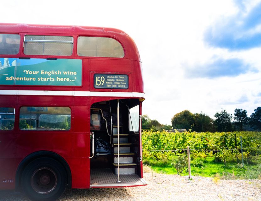 From London: Vintage Bus Wine Tour with Return Train Tickets - From London Bridge to Sussex wine country