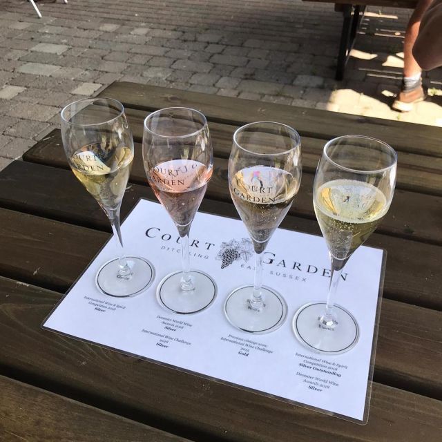 From London: Vintage Bus Wine Tour with Return Train Tickets - The vintage bus ride from Brighton