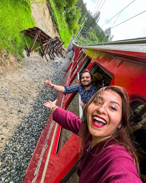 From Milan: Bernina Express Train and St. Moritz Tour by Bus - Two and a half hours on the mountain railway