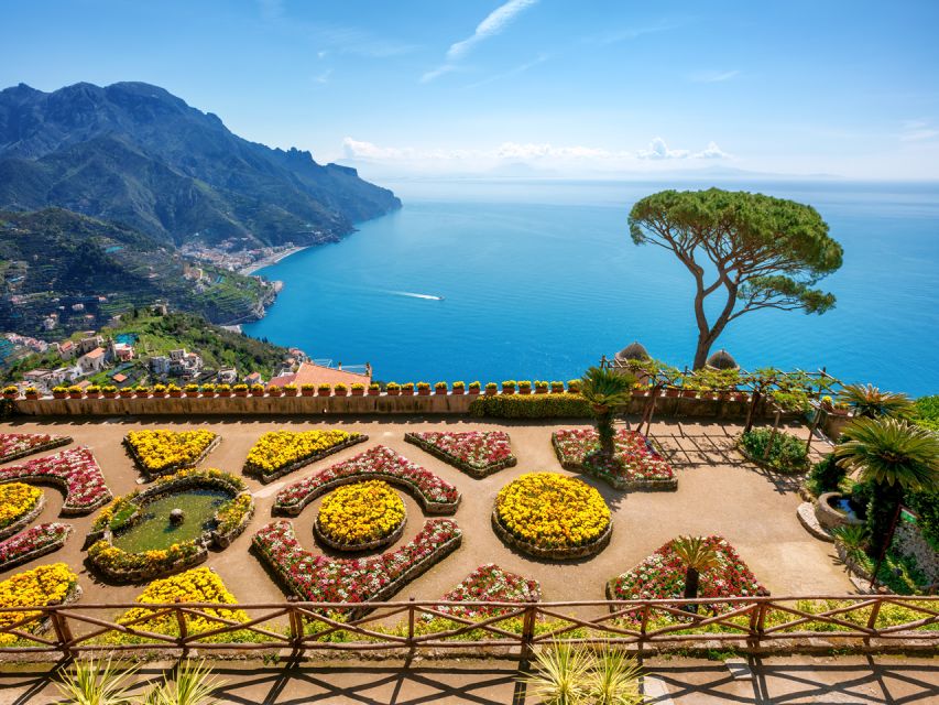 From Naples: Amalfi Coast tour by bus - Positano from the panoramic road