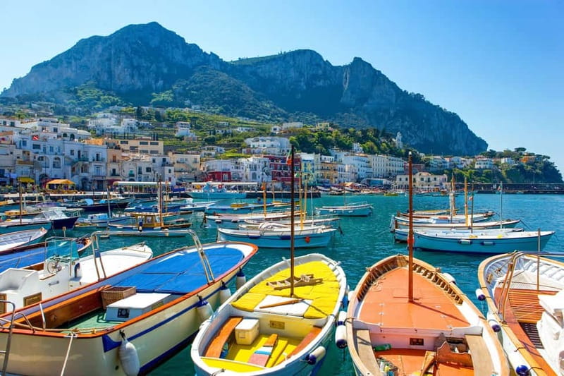 From Naples: Complete Capri Guided Boat and Bus Tour - The day at a glance