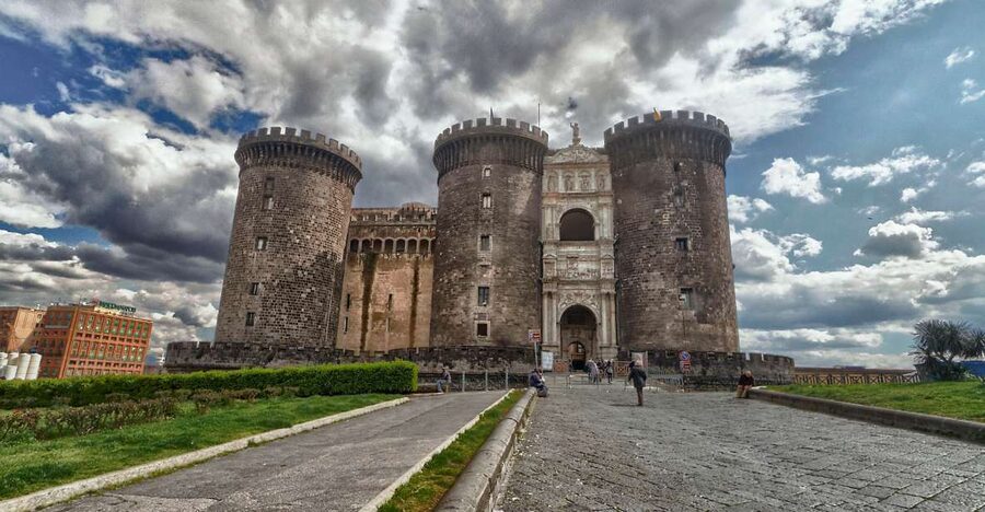 From Naples: Half-Day City Walking & Bus Tour Gulf of Naples - Pickup from the waterfront, port, or railway station