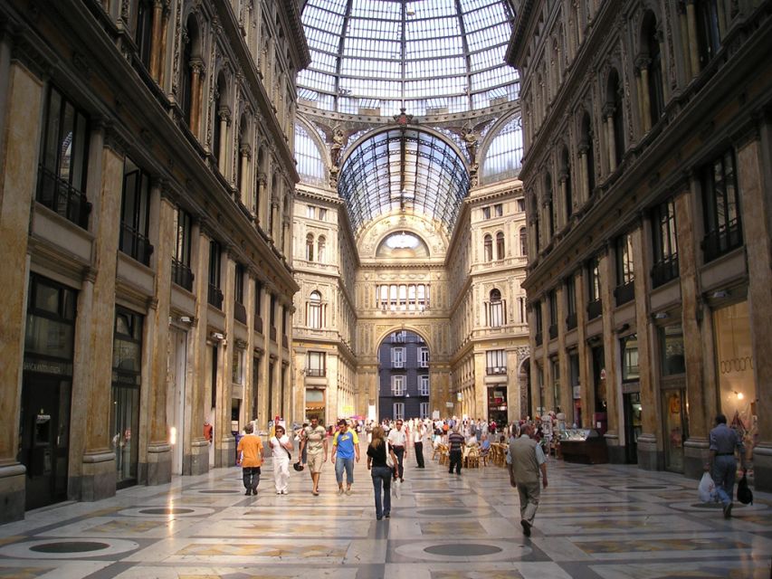 From Naples: Half-Day City Walking & Bus Tour Gulf of Naples - From Mergellina to Posillipo by bus