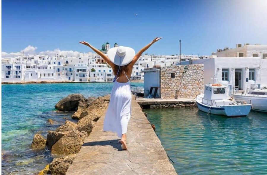 From Paros: Paros Island Bus Tour and Boat Trip to Antiparos - What the guide adds to the day