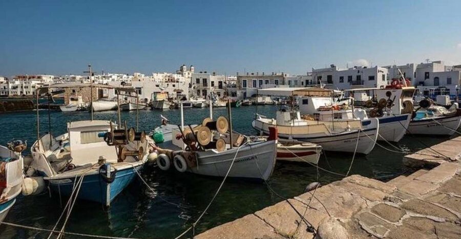 From Paros: Paros Island Bus Tour and Boat Trip to Antiparos - Crossing from Pounta to Antiparos