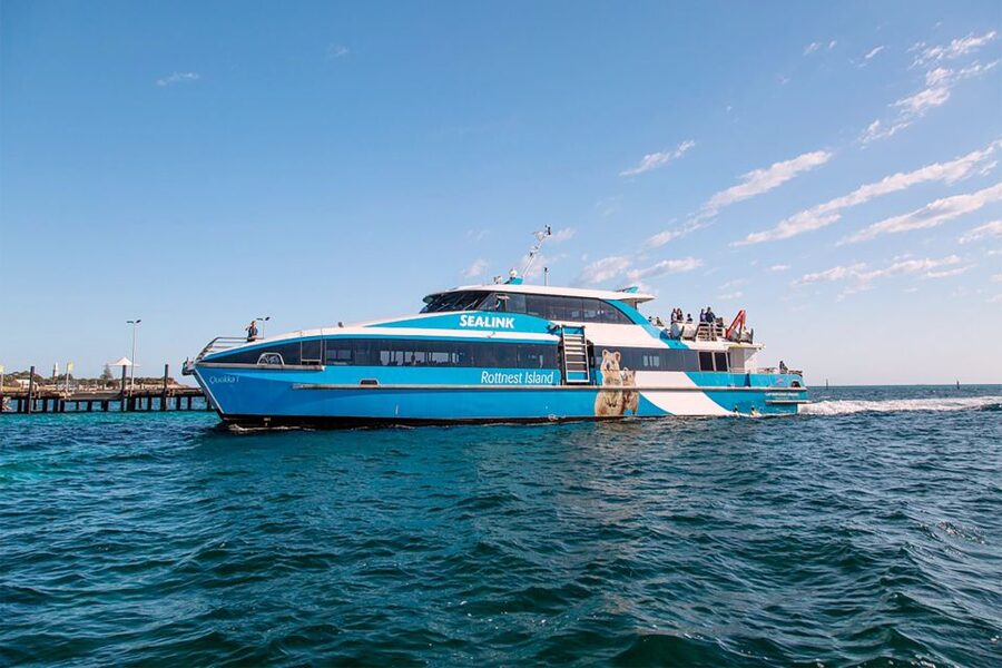 From Perth or Fremantle: Rottnest Island Ferry and Bus Tour - Quokkas, beaches, and free time