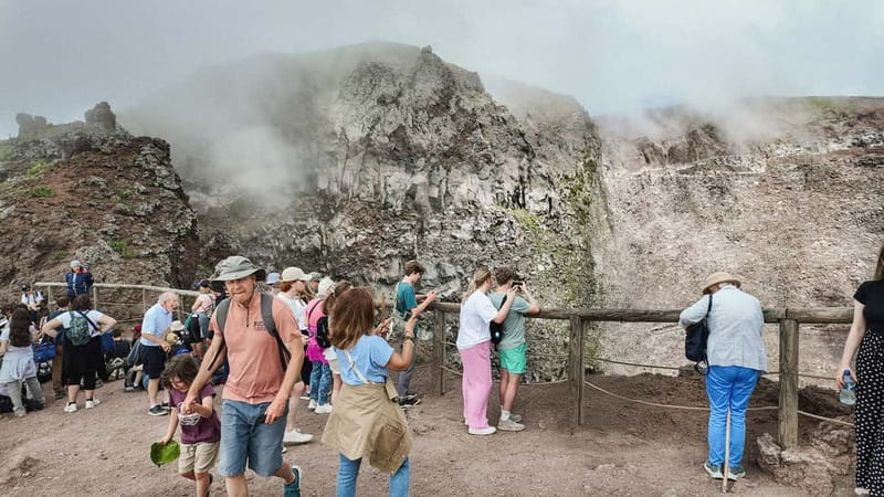 From Pompeii: Mount Vesuvius with bus, ticket and audioguide - Comfort, timing, and the tradeoff with independence