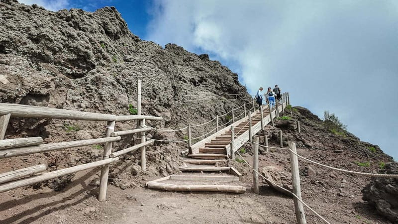 From Pompeii: Mount Vesuvius with bus, ticket and audioguide - What the $39 price really buys