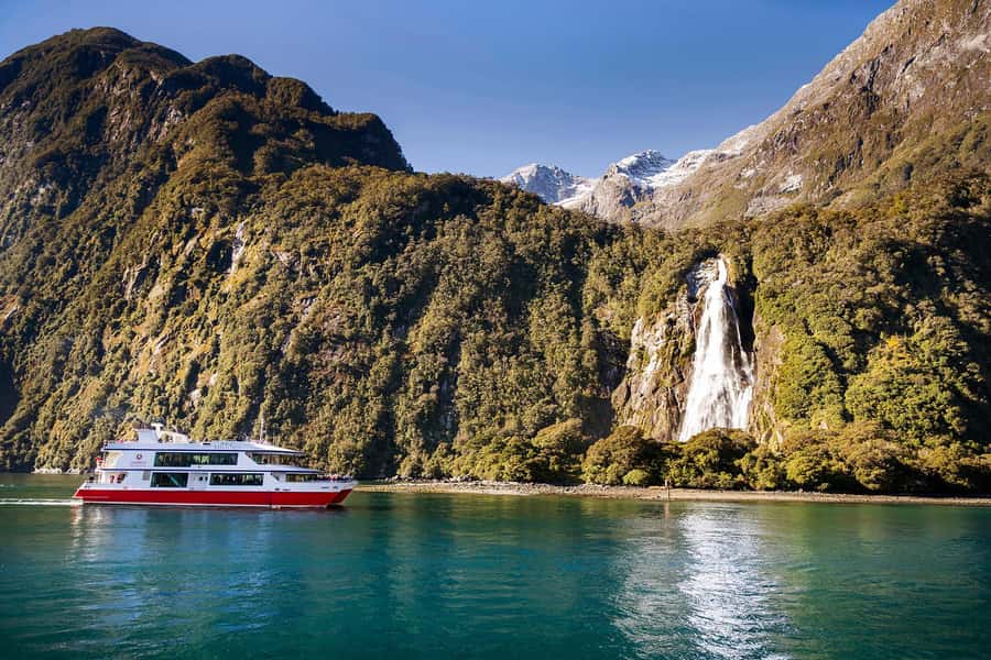 From Queenstown Milford Sound Cruise & Glass-Roof Coach Tour - Queenstown, Lake Wakatipu, and the first miles south