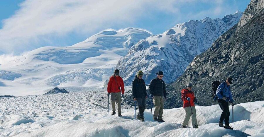 From Queenstown: Mount Cook Heli-Hike and Bus Tour Combo - Lake Pukaki and the first sight of Mount Cook