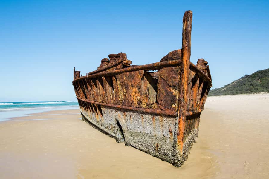From Rainbow Beach: K'gari Fraser Island Full-Day Coach Tour - The 4WD coach is more comfortable than a beach bus