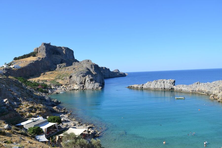 From Rhodes: Lindos and 7 Springs Valley Bus Tour - Four hours to divide between ruins, lanes, and the sea