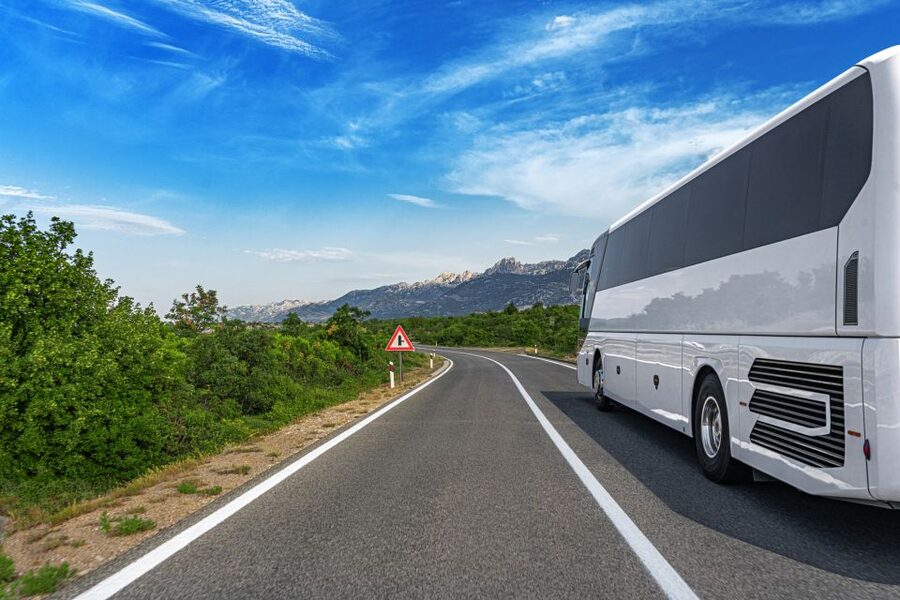 From Skagway: White Pass Summit Guided Bus Tour - The climb to White Pass Summit